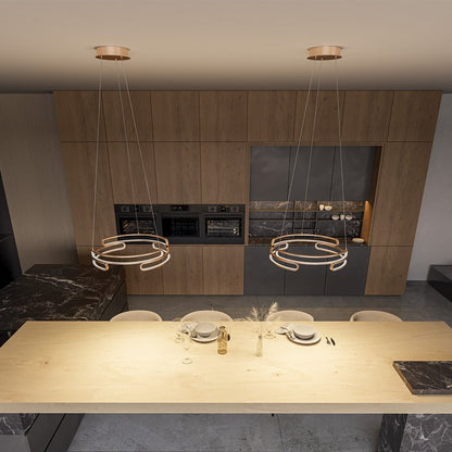 MetalAura - Sophisticated Hanging Lamp