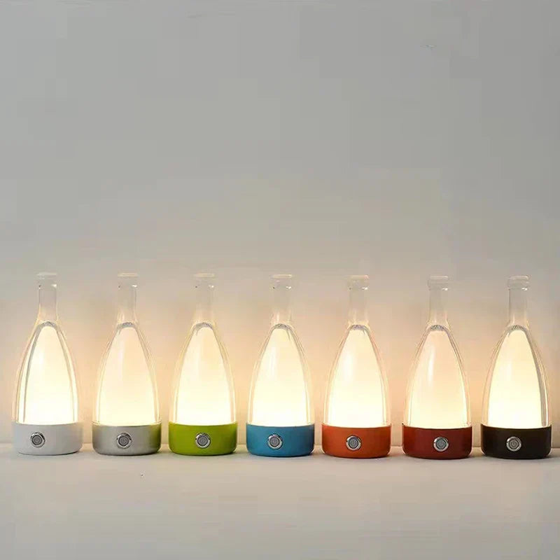 CorkGlow - Wine Bottle Table Lamp