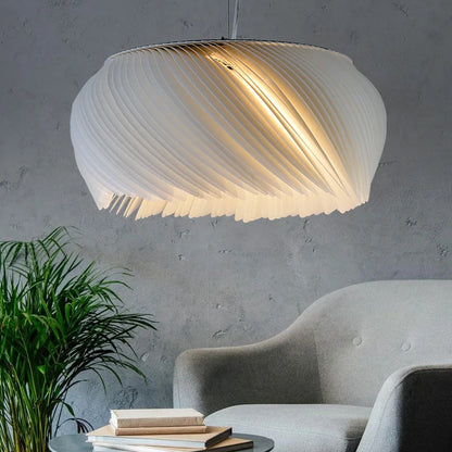 CrystalArc - Sleek Transparent Chandelier