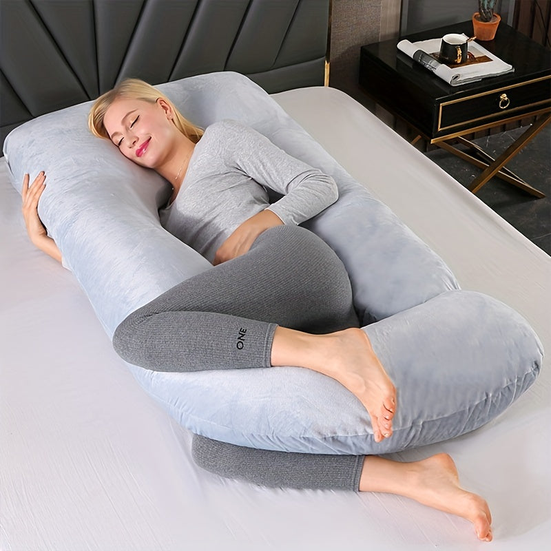 MaternityEase - Almohada en forma de J para mamás embarazadas