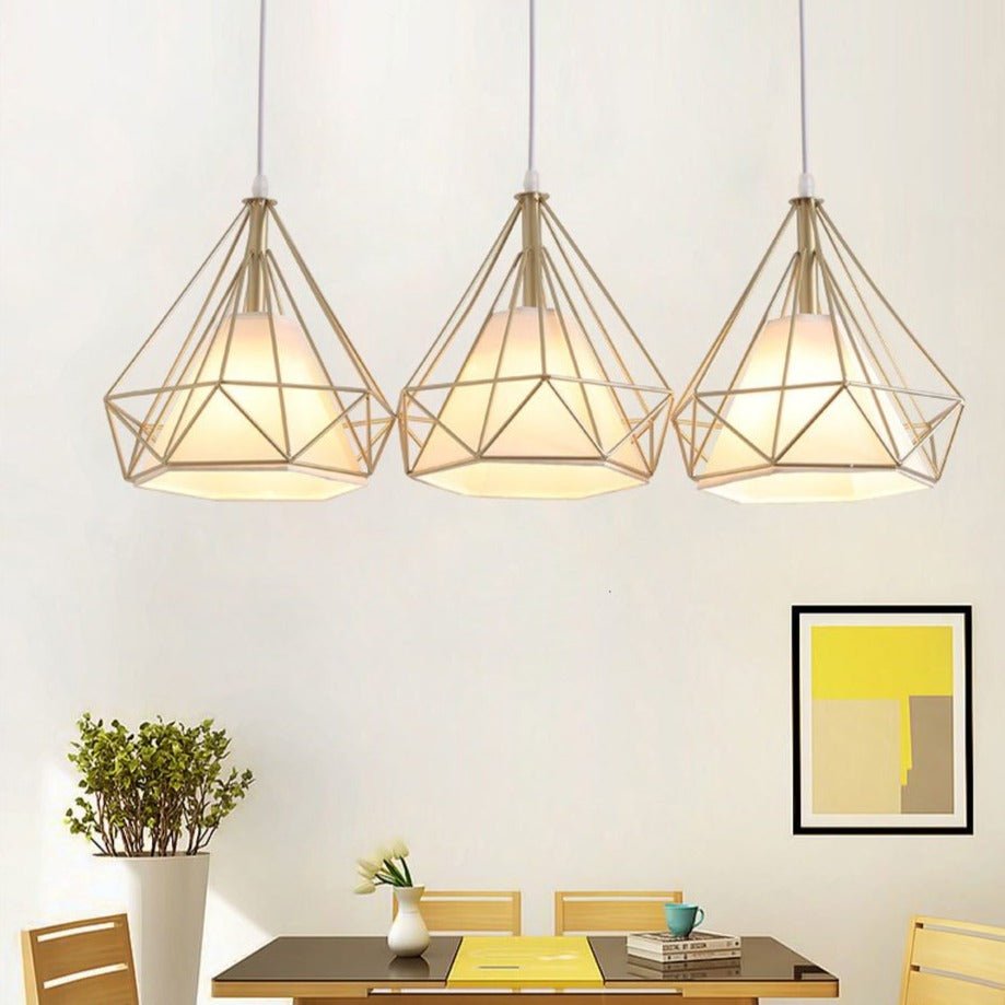 SteelAura – Luz de Techo Industrial Moderna