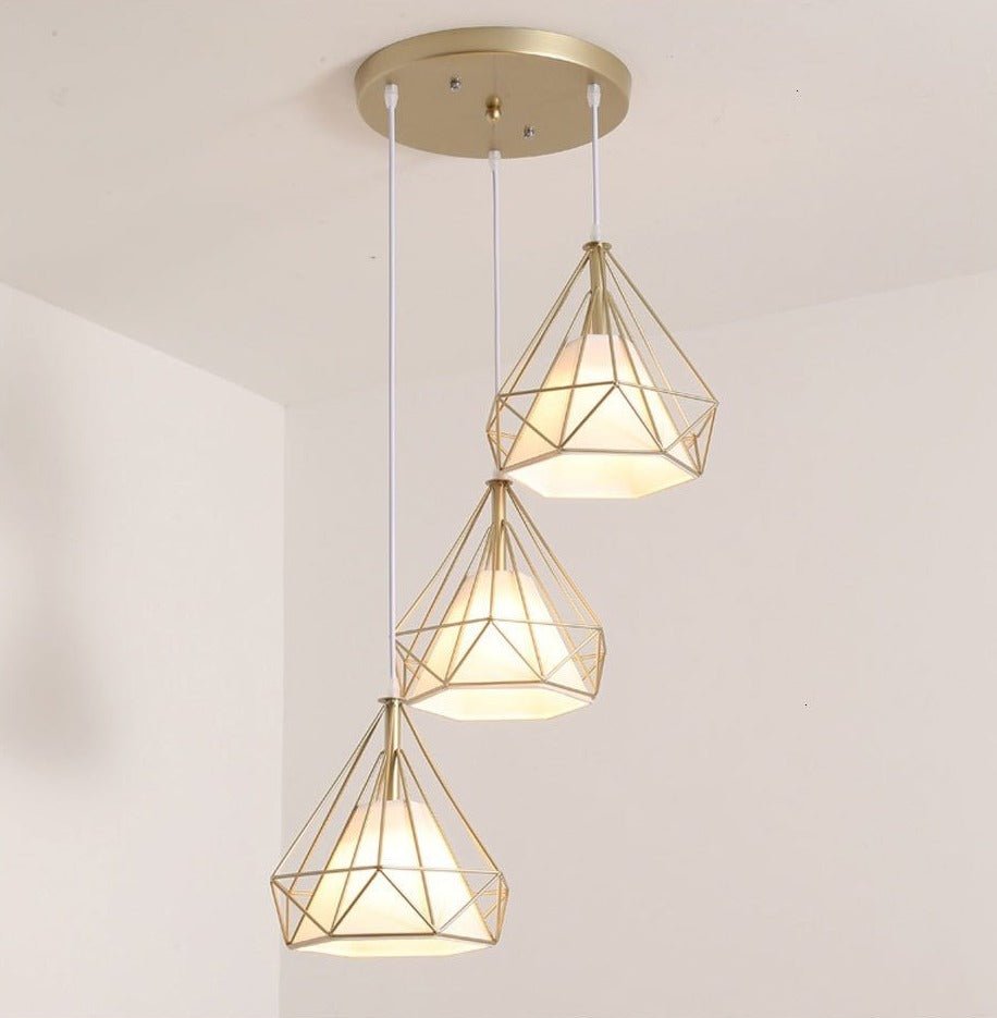 SteelAura – Luz de Techo Industrial Moderna