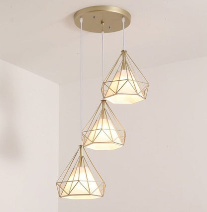 SteelAura – Luz de Techo Industrial Moderna