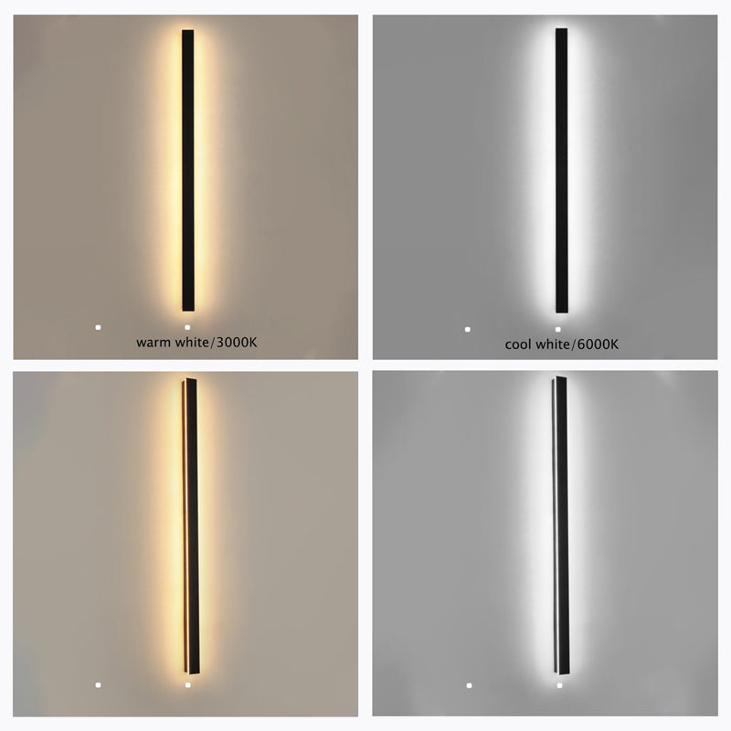 MetalGlow – Contemporary LED Wall Light for Outdoors