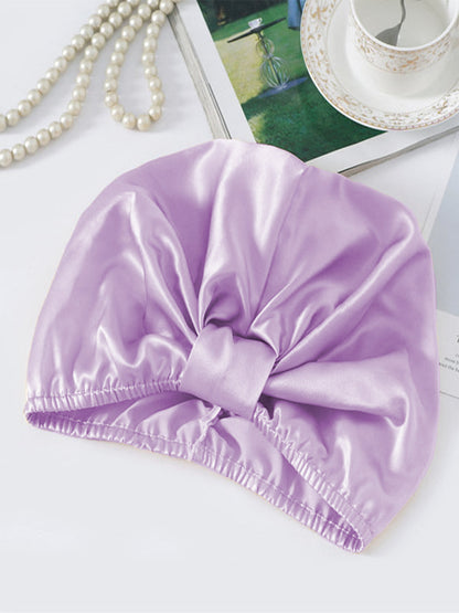 VelvetDream - Bonnet de nuit turban en soie