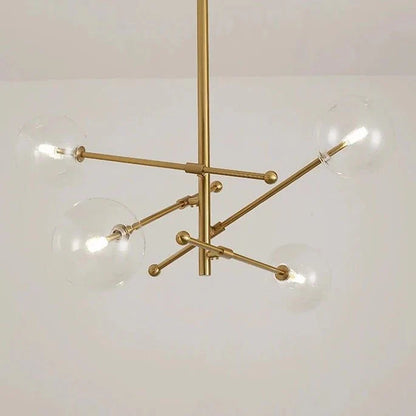 OpalShine – Sophisticated Glass Chandelier for Luxury Homes