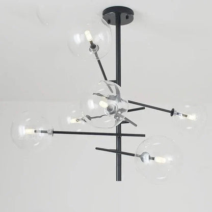 OpalShine – Sophisticated Glass Chandelier for Luxury Homes