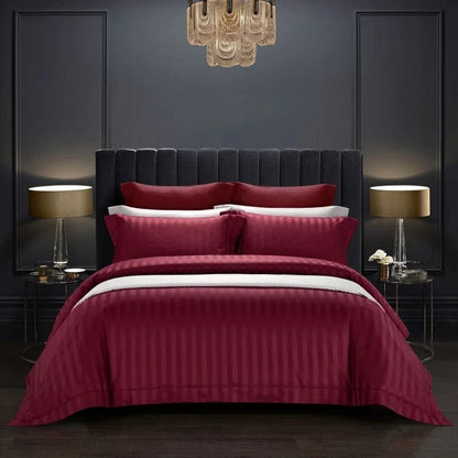 BurgundyGlow - Egyptisch Katoen Duvet Set