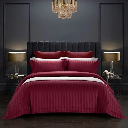 BurgundyGlow - Egyptisch Katoen Duvet Set