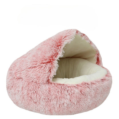 Variant image for CozyPaws - 2-in-1 Round Cat Bed & Winter Sleeping Bag for Ultimate Comfort-10
