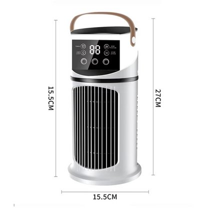 Wasserkühlventilator mit Luftbefeuchter für Schlafzimmer Wohnzimmer Büro