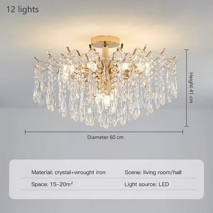 BranchLuxe - Ceiling Light with Organic Twig Design and Warm Glow