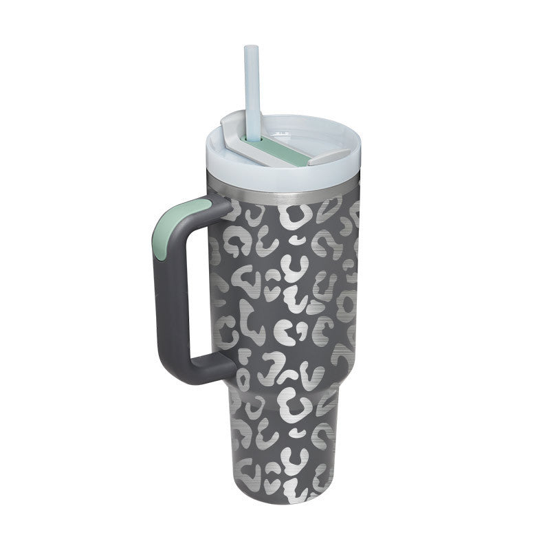 ChillMug - Isoleret Drikkekrus med sugerør