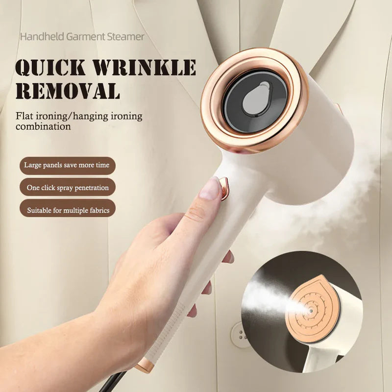 QuickPress - Compact Steam Iron for Home Use