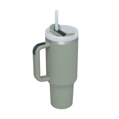 ChillMug - Isoleret Drikkekrus med sugerør