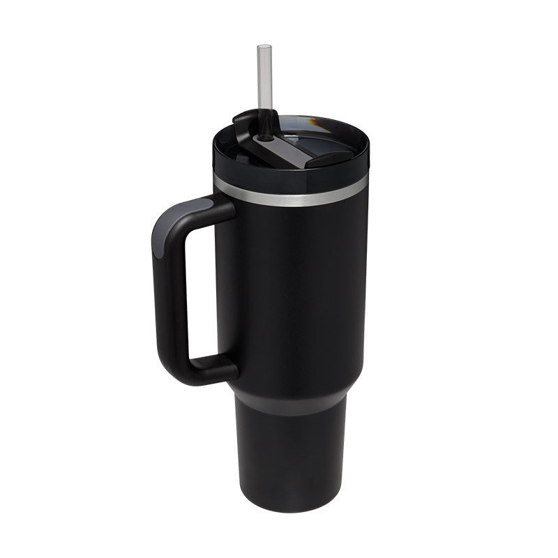 ChillMug - Isoleret Drikkekrus med sugerør