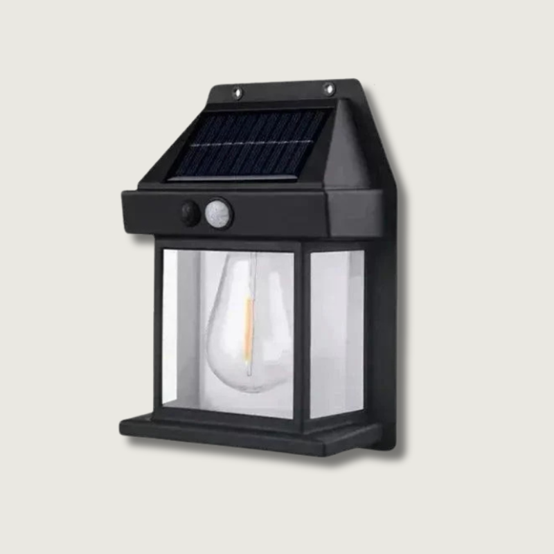 MotionLite – Vintage Solar-Wandleuchte