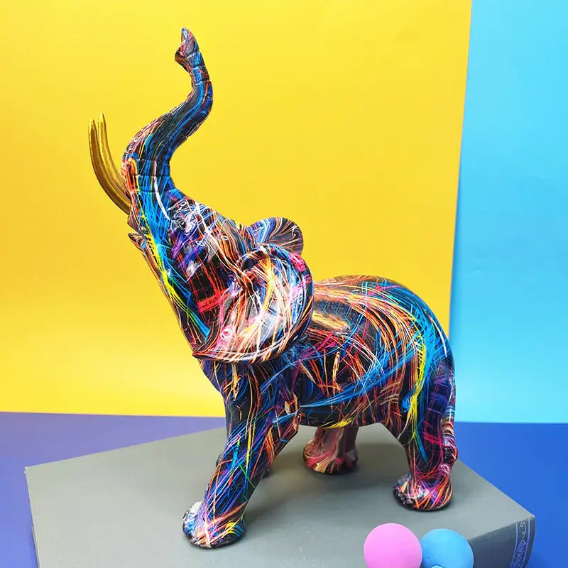 EleGance – Artistic Abstract Elephant