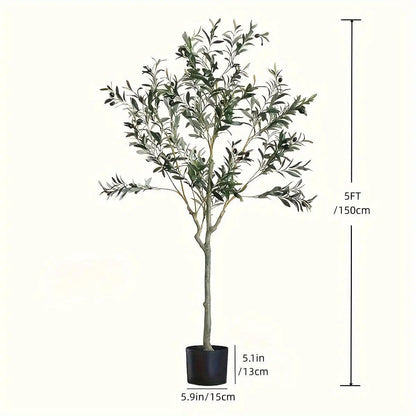 OlivaLeaf - Lifelike Olive Tree Decoration