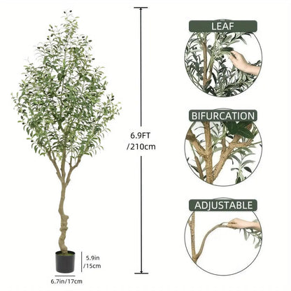 OlivaLeaf - Lifelike Olive Tree Decoration