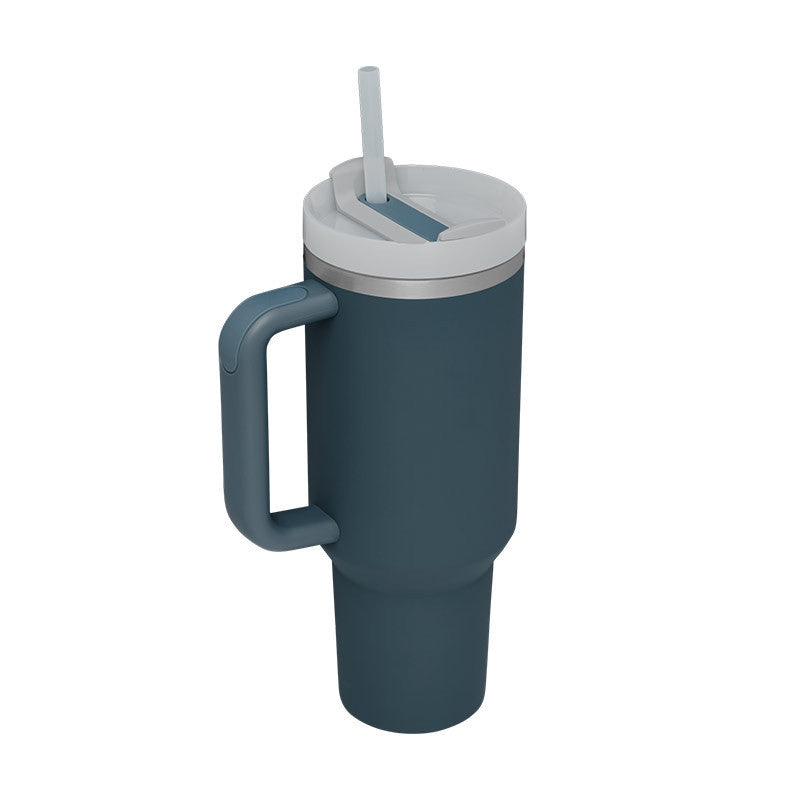 ChillMug - Isoleret Drikkekrus med sugerør