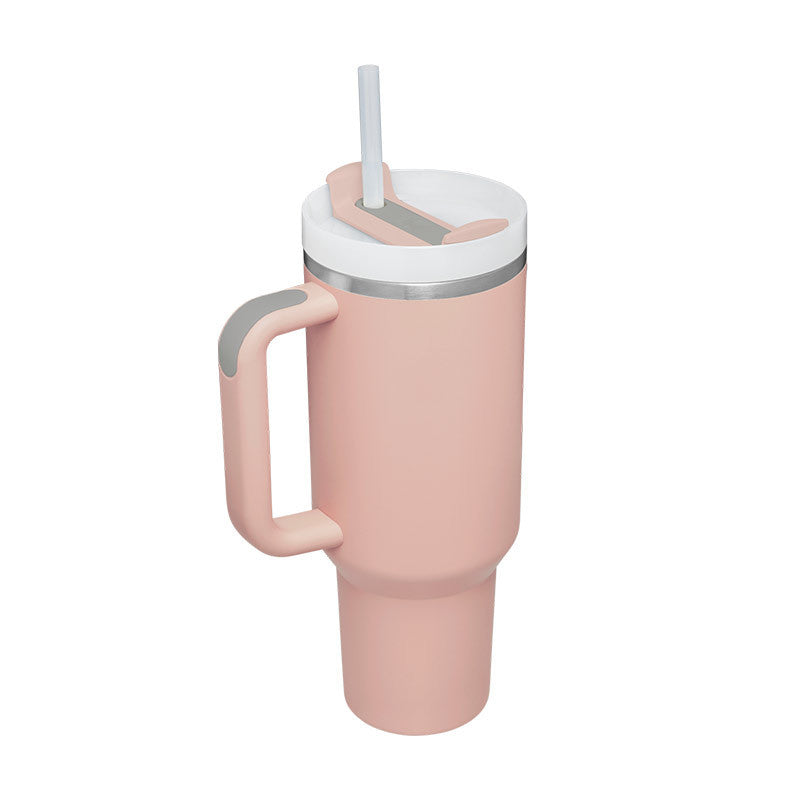 ChillMug - Isoleret Drikkekrus med sugerør