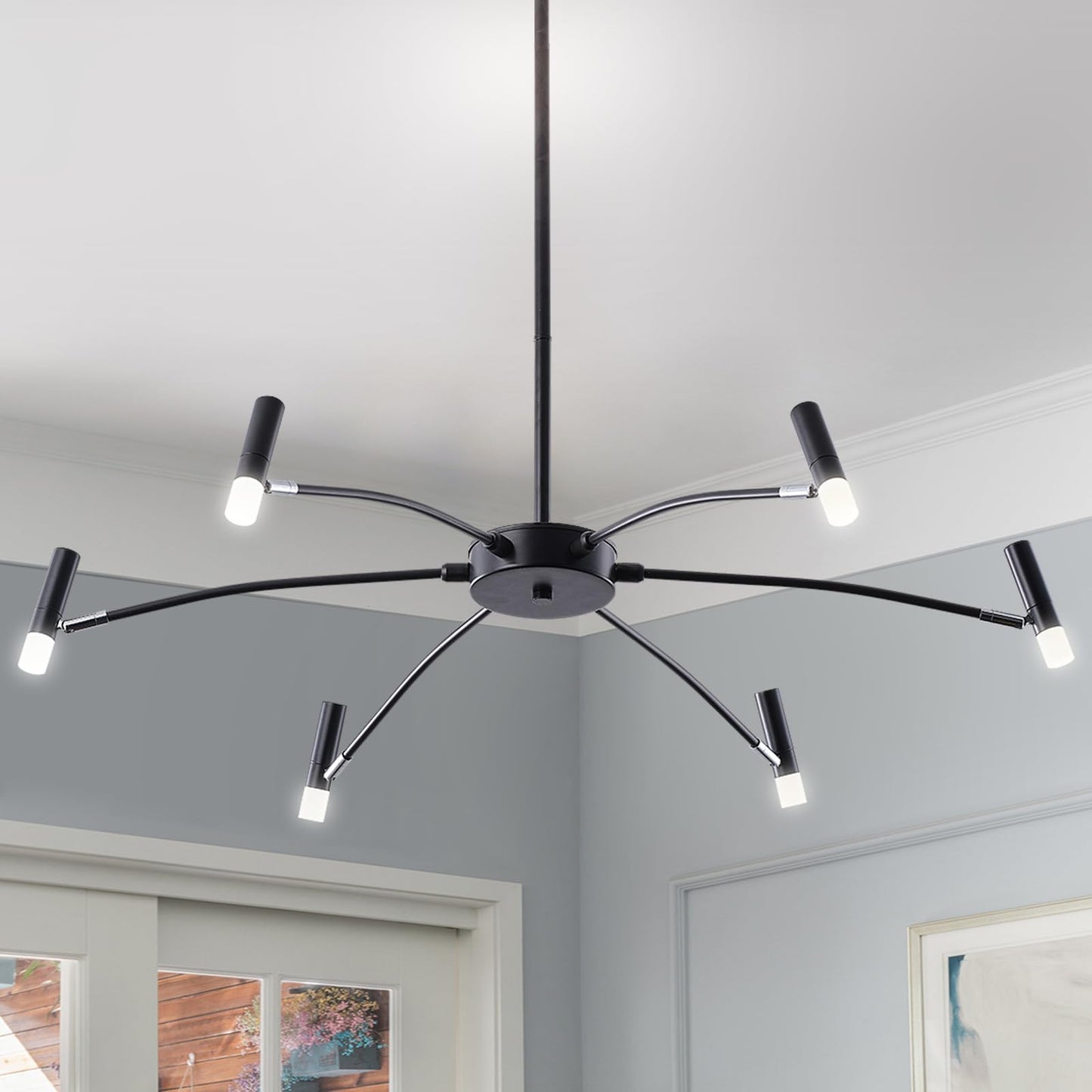 LuxeBeam - Elegant LED Chandelier