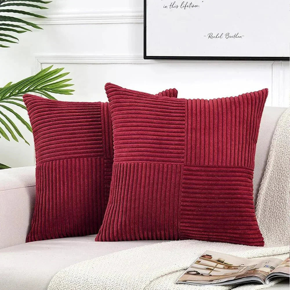 VelvetEase – Bløde Corduroy Pudeovertræk