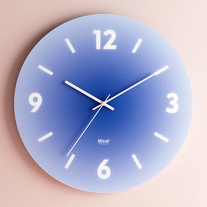 EliteGlass - Elegant Glass Wall Clock