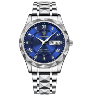 Variant image for Luxurious Waterproof Men's Wristwatch – Stylish Stainless Steel Timepiece with Accurate Quartz Movement-1