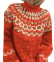 CassandraStyle | Classic Retro Knit Pullover for Women