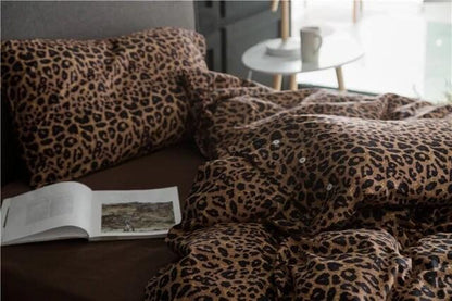 MajesticLeo - Egyptian Cotton Duvet Cover Set