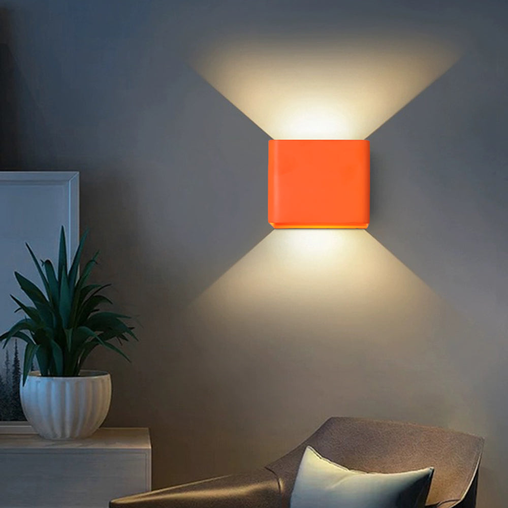 SquareGlow – Applique murale contemporaine