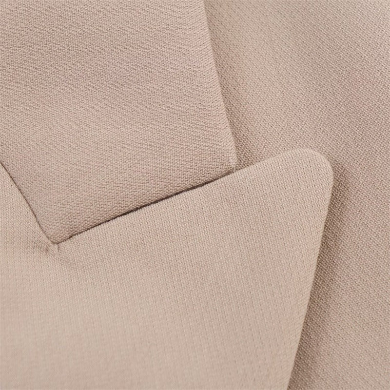 Women's Wool Cape Coat with Button Front and Lapel Collar – Loose Fit Winter Coat for Fall