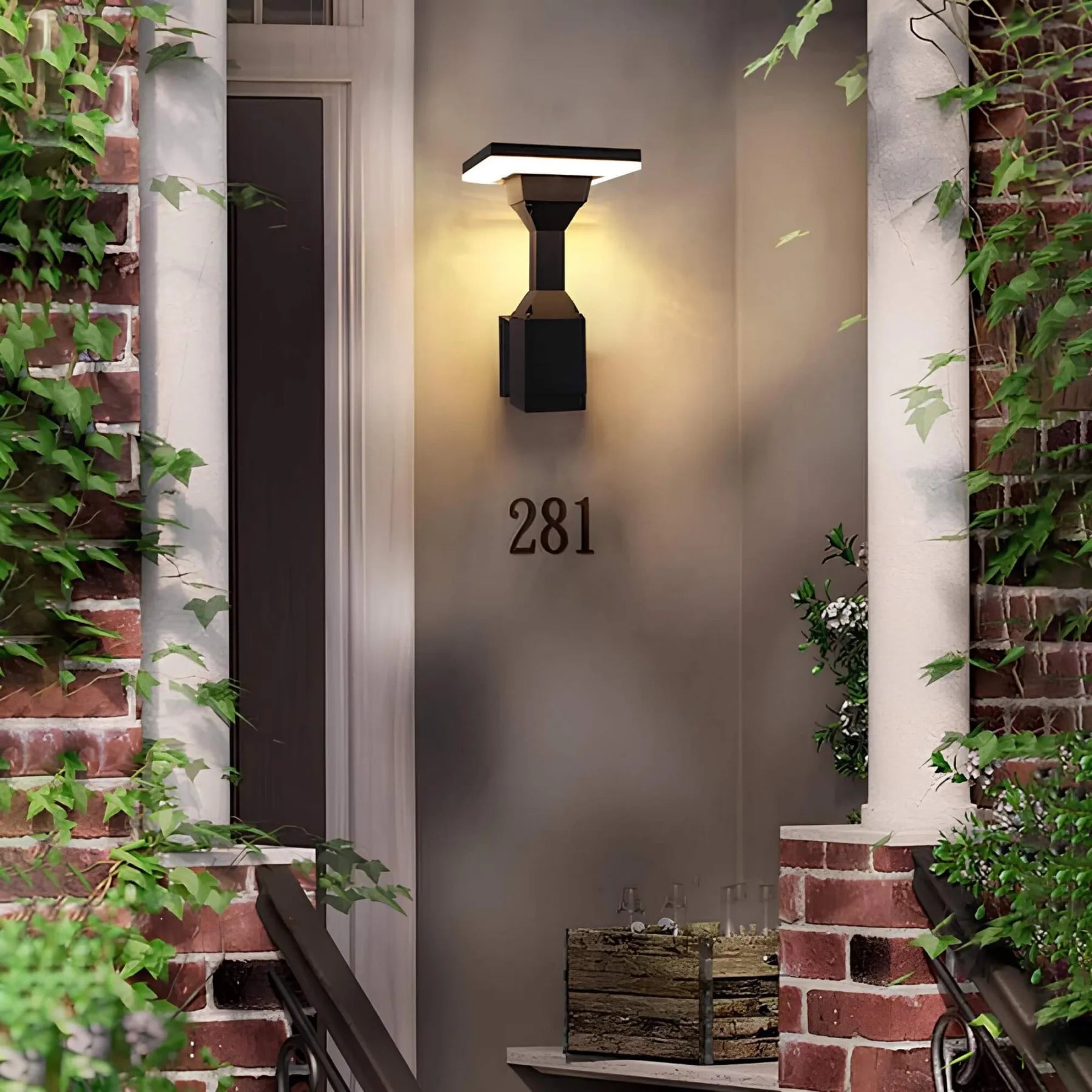 Variant image for Glowshield - Energy-Efficient LED Outdoor Wall Light Fixture for Sustainable Lighting-2