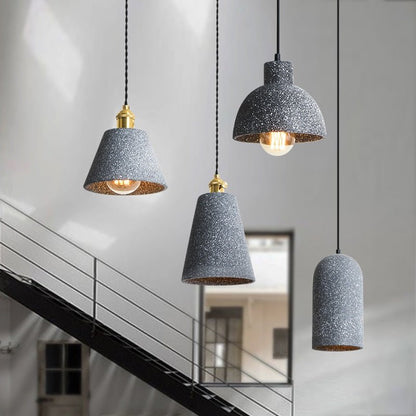 UrbanLume – Lampada a sospensione in cemento moderno