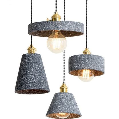 UrbanLume – Lampada a sospensione in cemento moderno