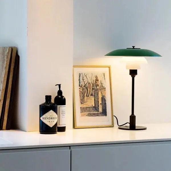 AuraDisk - Lampada in Metallo Elegante con Design Basso