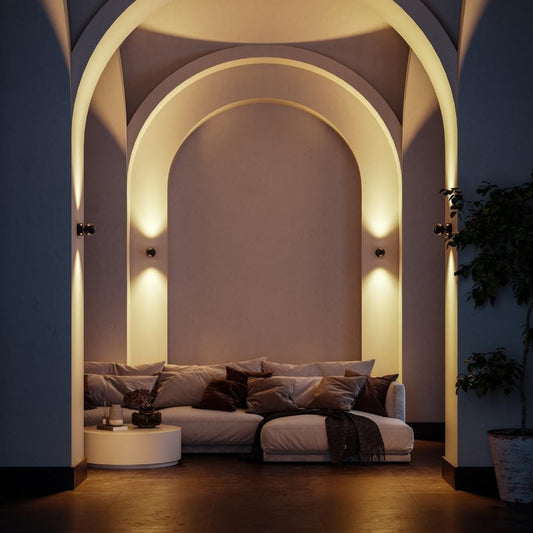 OrbLume – LED Wall Light with Rotation and Remote