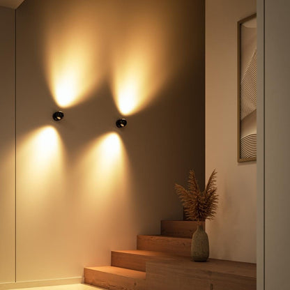 SpinLite - LED Wall Lamp with Adjustable Rotation