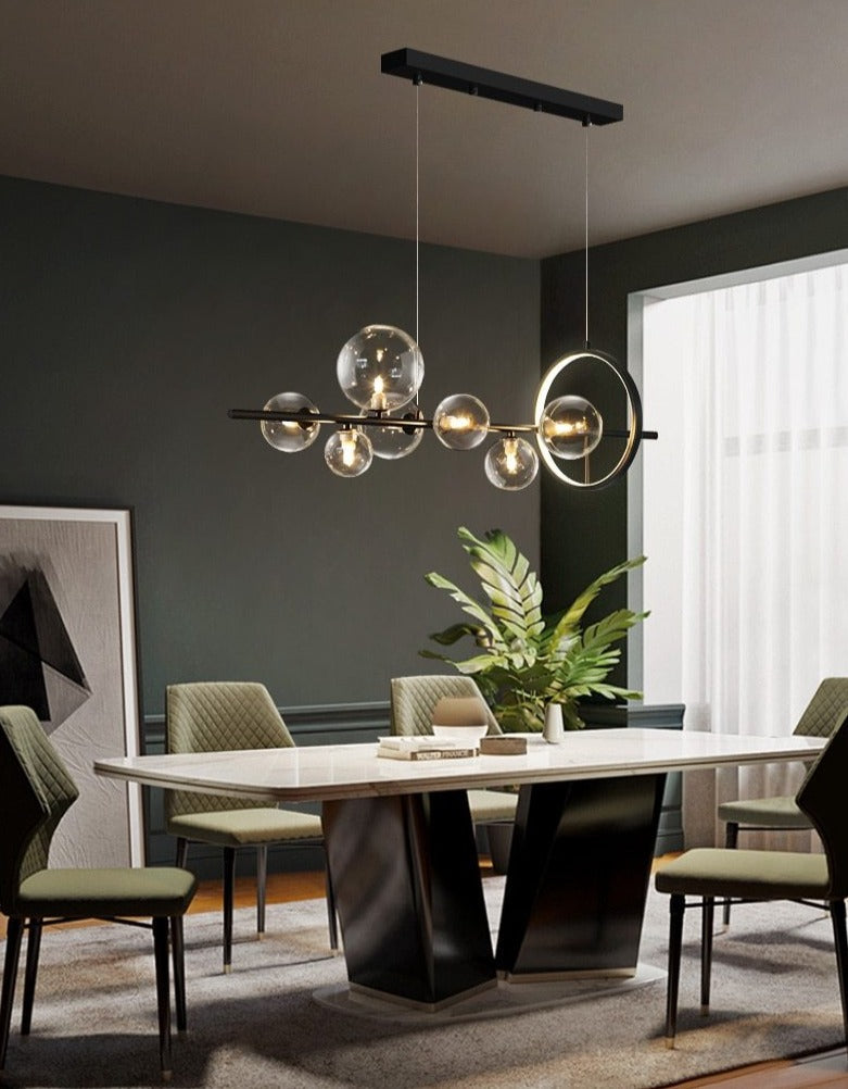 RadiantGlow - Elegant Mouth-Blown Pendant Light