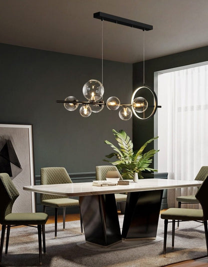 RadiantGlow - Elegant Mouth-Blown Pendant Light