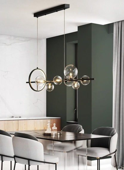 RadiantGlow - Elegant Mouth-Blown Pendant Light