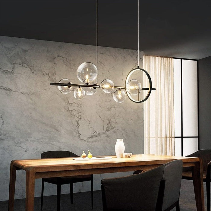 RadiantGlow - Elegant Mouth-Blown Pendant Light