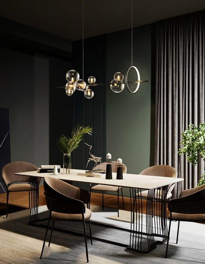RadiantGlow - Elegant Mouth-Blown Pendant Light