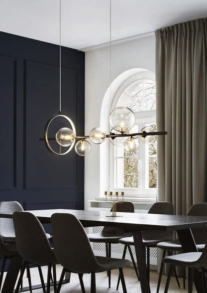 RadiantGlow - Elegant Mouth-Blown Pendant Light