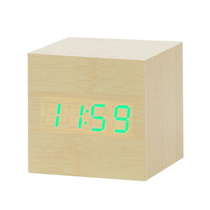 Variant image for Minimalistic Digital LED Alarm Clock with Voice Control – Sleek Design and Clear Display for Effortless Mornings-2
