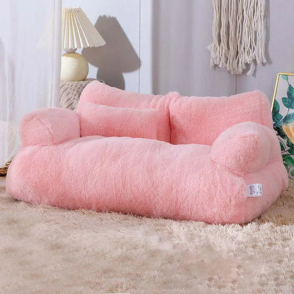 Plush Fleece Dog Sofa Bed for Ultimate Comfort – Spacious and Machine Washable Cat Sofa-5