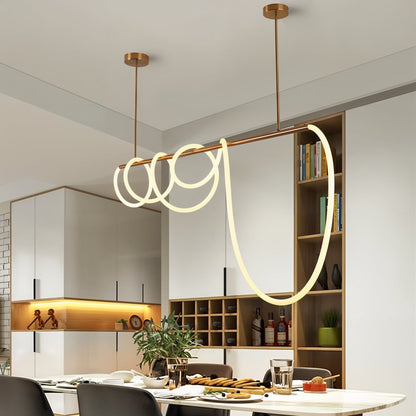 GlowWeave - Chic LED Hanging Light