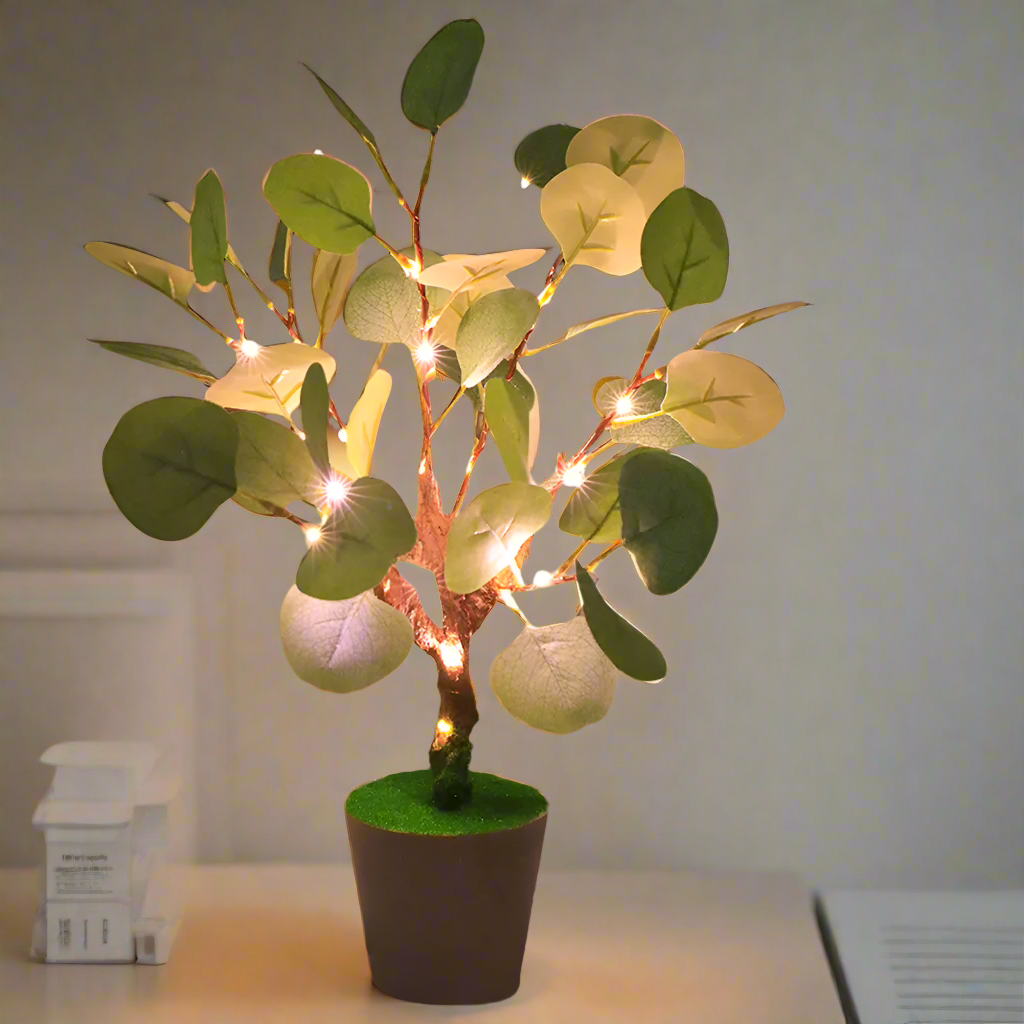 BranchGlow - LED Night Light with Festive Branches